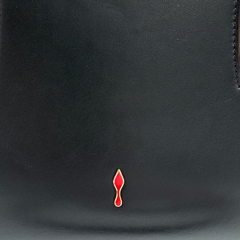 Christian Louboutin Paloma - Black Tote Red Interior & Adjustable Strap - Picture 2 of 14